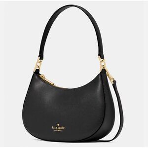 New Kate Spade Paige Shoulder Bag Saffiano Leather Black
